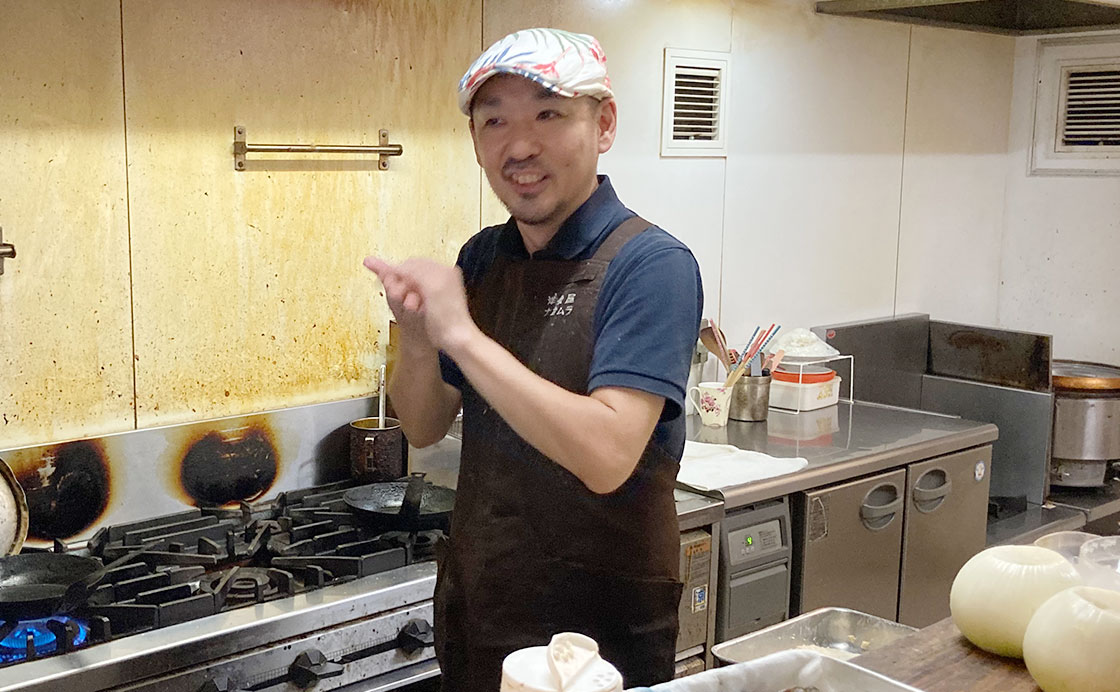 洋食屋ナカムラの店主・中村正樹さん