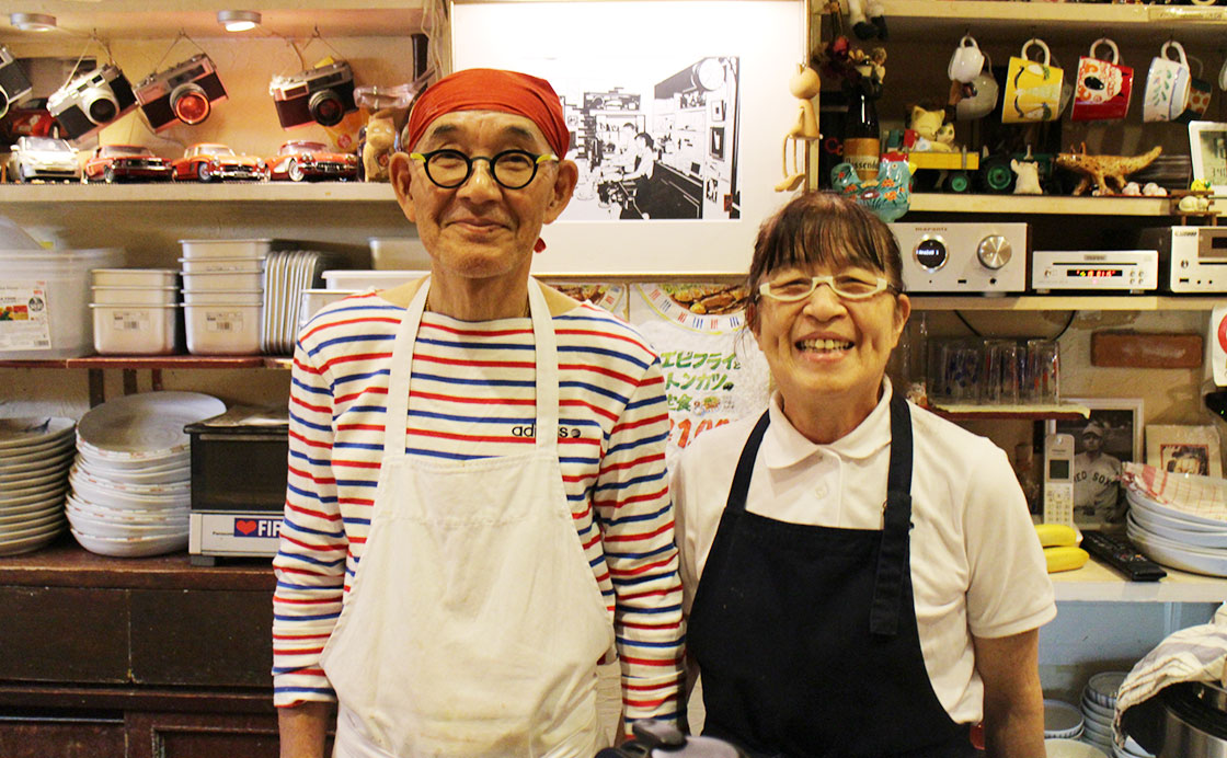 洋食屋 双平の店主・相川双平さん